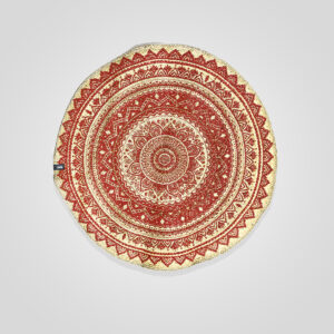 Handcrafted Jute Round Rug