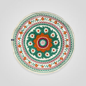 Handcrafted Jute Round Rug